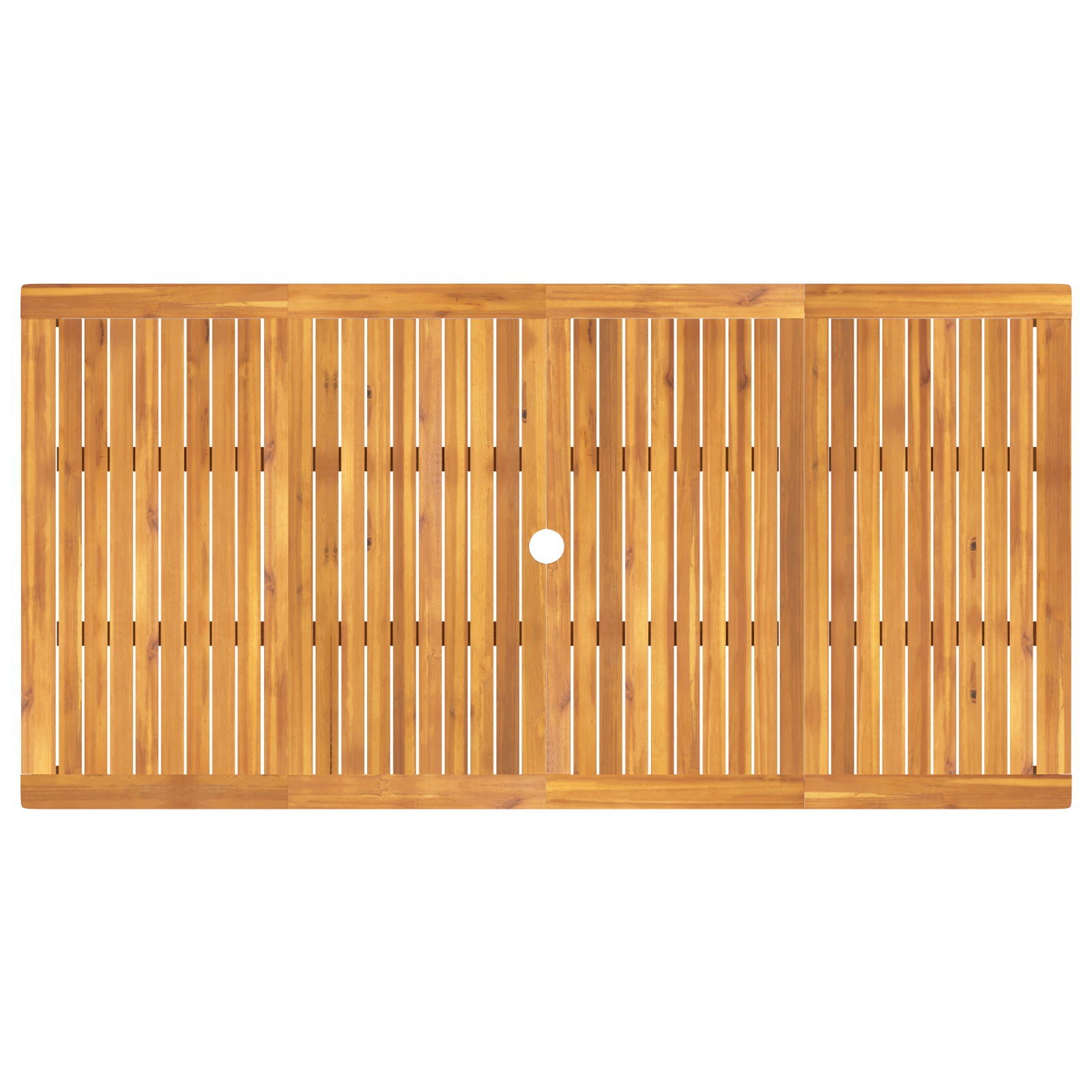 HKH Cadeiras de Jardim 2 Pcs 56x56x90 Cm Madeira Maciça de Acácia - Castanho