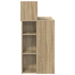 HKH Mesa com Armazenamento Carvalho Sonoma .5 Cm Madeira Engenheirada