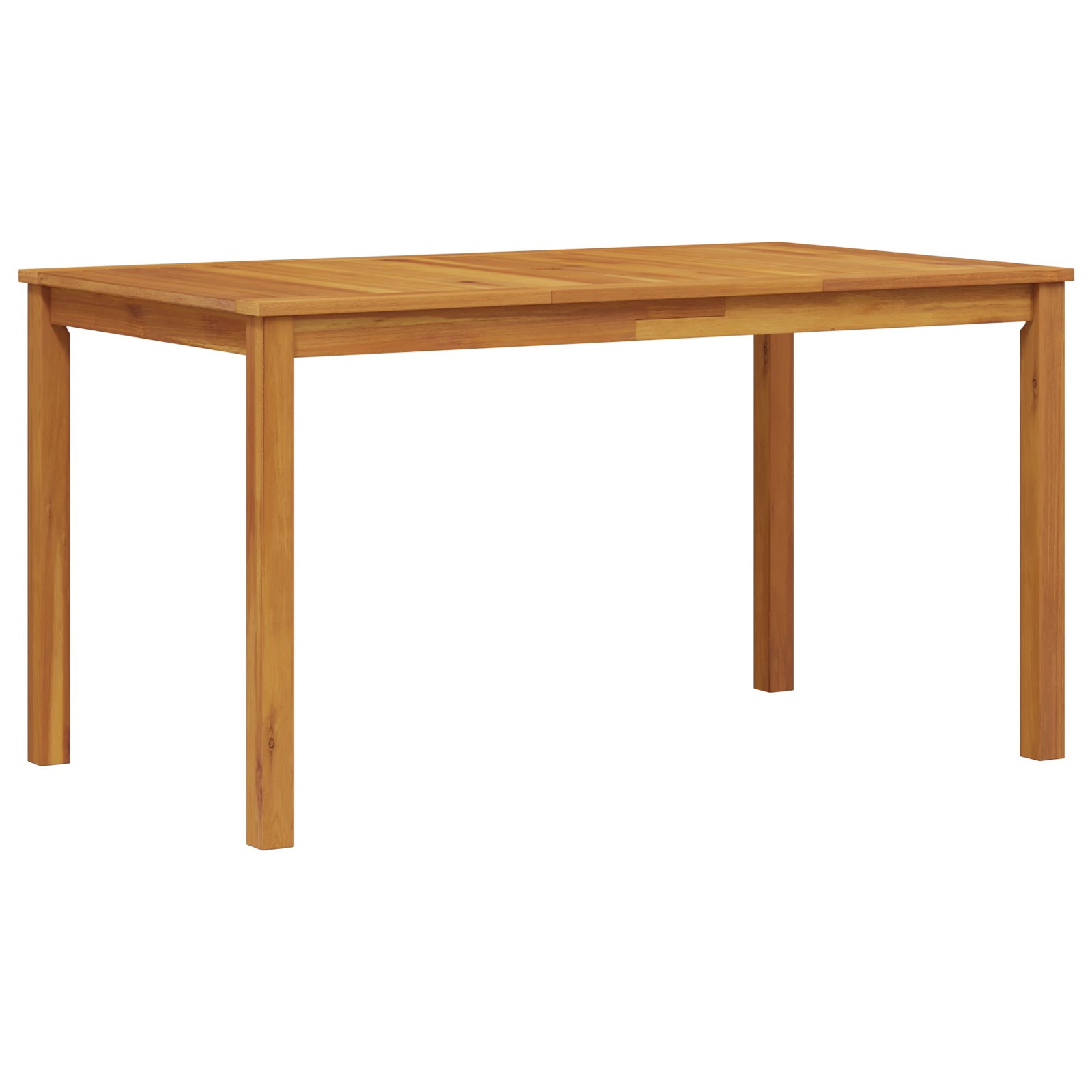 HKH Conjunto de Jantar de 5 Peças Madeira Maciça de Acácia - Castanho