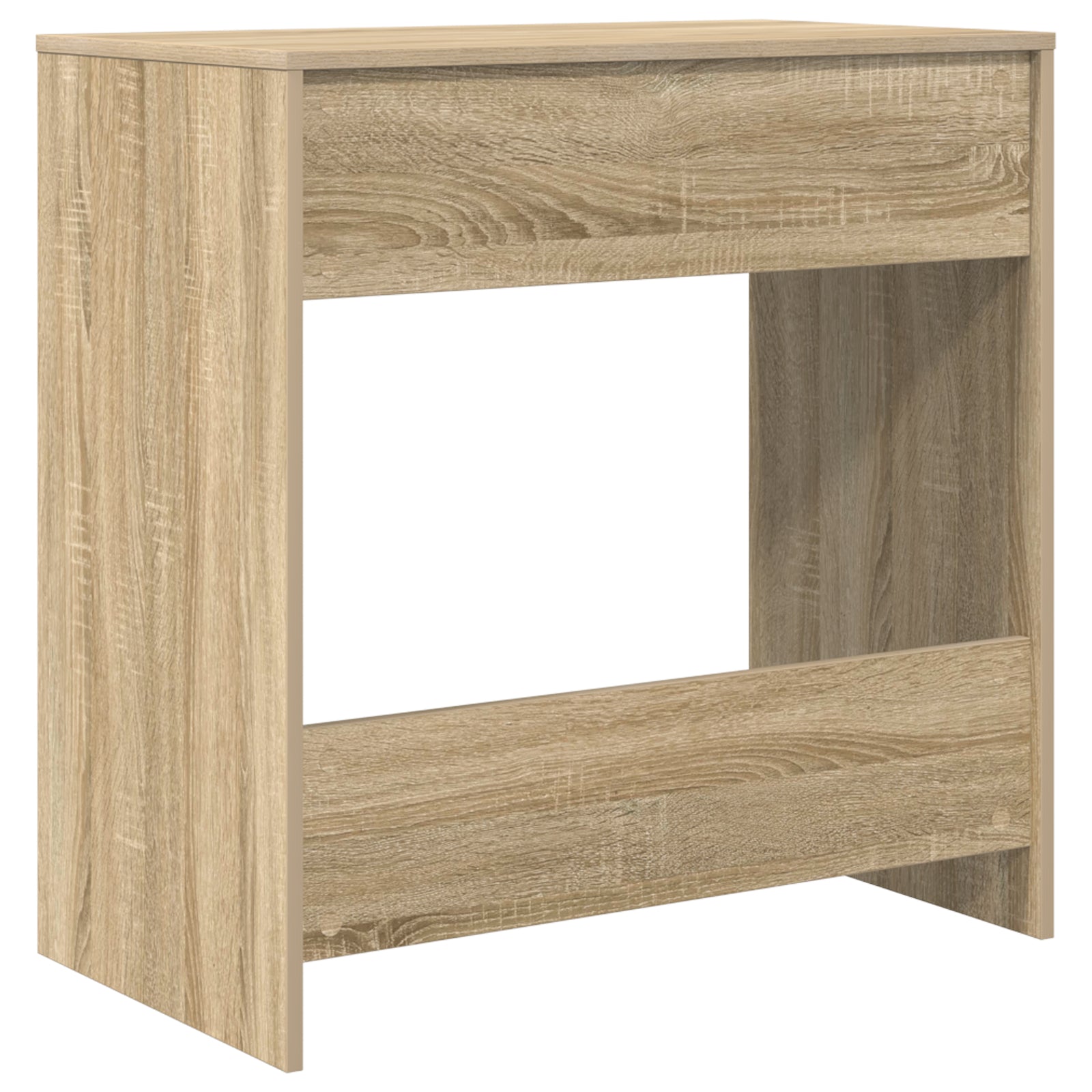 HKH Escritorio para computadora Roble Sonoma Madera tratada