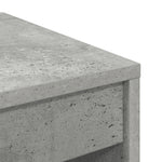 HKH Escrivaninha Cinza Concreto Aglomerado de Partículas