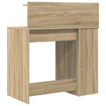 HKH Mesa com Armazenamento Carvalho Sonoma .5 Cm Madeira Engenheirada
