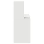 Escritorio HKH Blanco MDF Compacto Inserciones Decorativas
