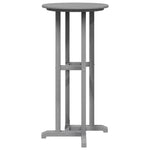 HKH Mesa de Bar 55x55x107 Cm Hdpe - Cinzento-claro