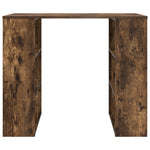 HKH Mesa Auxiliar de Roble Ahumado Madera Manufacturada Mediana