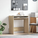 HKH Escritorio para computadora Roble Sonoma Madera tratada