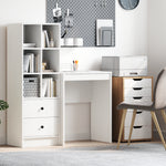Mesa de Escritorio Minimalista Blanca HKH Aglomerado