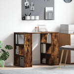 HKH Mesa Auxiliar de Roble Ahumado Madera Manufacturada Mediana