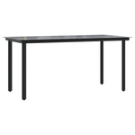 HKH Conjunto de Jantar para Jardim de 5 Peças em Rattan Poly - Bege