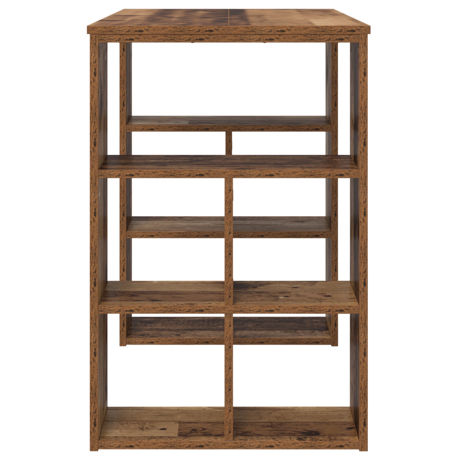 HKH Escritorio esquinero de madera maciza reciclada mediana - Viejo