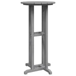 HKH Mesa de Bar 55x55x107 Cm Hdpe - Cinzento-claro