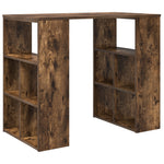 HKH Mesa Auxiliar de Roble Ahumado Madera Manufacturada Mediana