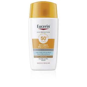 Eucerin Proteção Solar Hydro Protect Fluido com Cor SPF50+ #médio 50ml