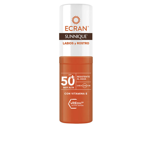 Ecran Sunnique Protetor Labial e Facial em Bastão SPF50+ 8ml