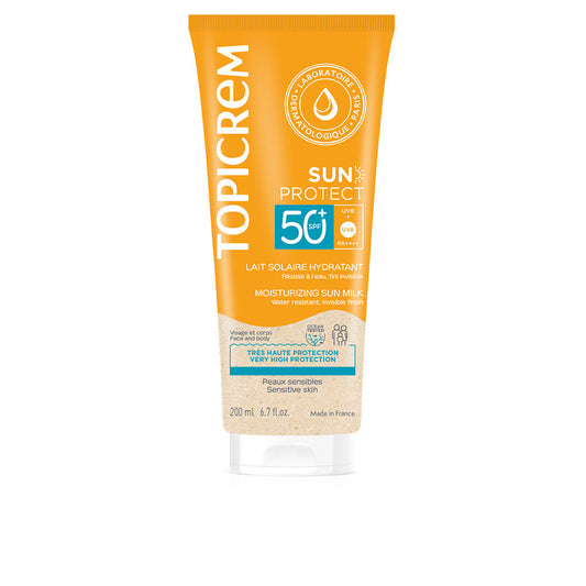 Topicrem Sun Protect Leite Solar Hidratante SPF50+ 200ml