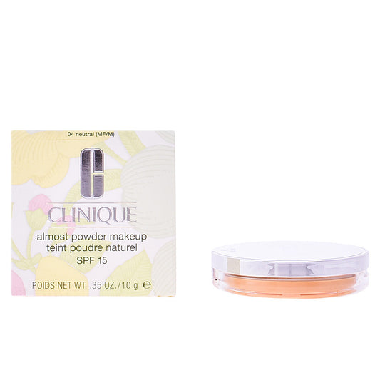 Clinique ALMOST POWDER makeup SPF15 #04-neutral