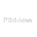 HKH Palabra Decorativa Blanca Mini Héroes