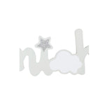 HKH Palabra Decorativa Blanca Mini Héroes