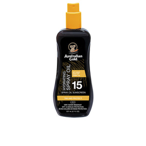 Australian Gold Sunscreen SPF15 Spray Oil Hydrating Formula 237ml