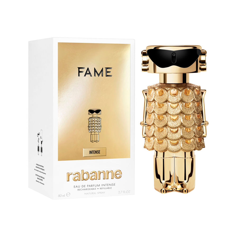 Rabanne Fame Intense Vaporizador Recarregável Eau de Parfum 80 ml