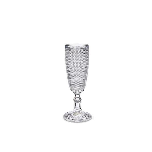 HKH Copo Flute Pontos Transparente 18 cl