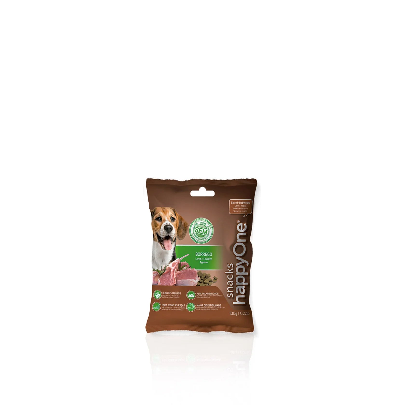 happyOne Snacks Cordero Perro 100 gr