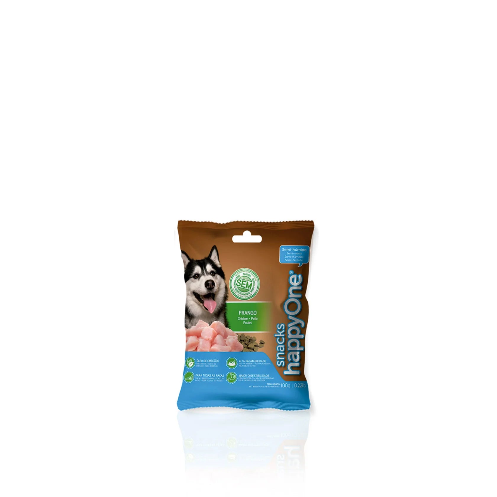 happyOne Snacks Perro Pollo 100 gr