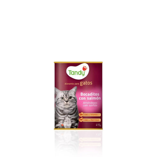 Tandy Alimento para Gato Salmão Lata 415 gr