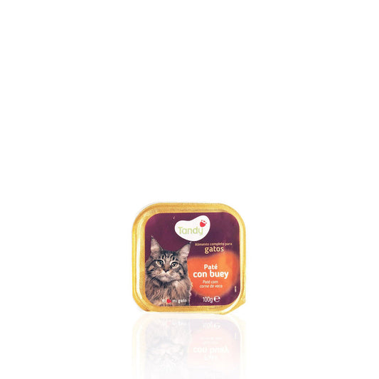 Tandy Alimento para Gato Vaca Terrina 100 gr