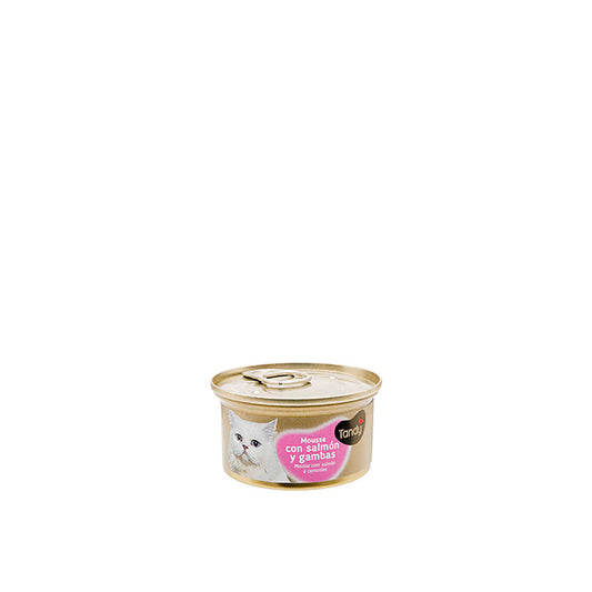 Tandy Alimento para Gato Salmão/Camarão Lata 85 gr