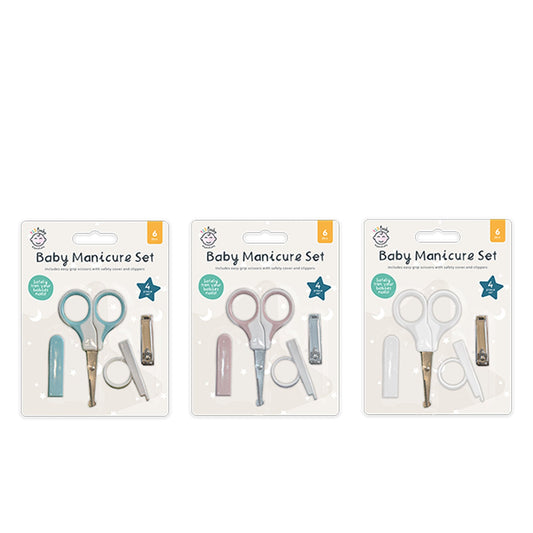 Conjunto Manicure Bebé 4 Peças