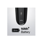 Braun Afeitadora Eléctrica Serie 3 300 Negra