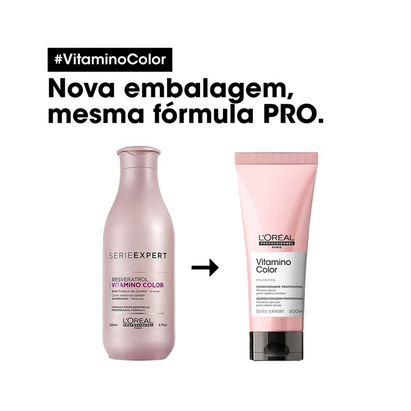 L'Oréal Vitamino Color Resveratrol Acondicionador 200 ml