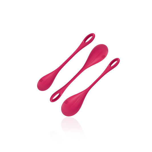 Satisfyer Yoni Power 1 Kit de Treino Vermelho