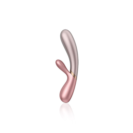 Satisfyer Hot Lover Vibrador Rosa Bege