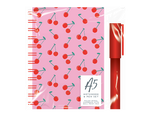Caderno Espiral A5 com Esferográfica