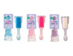 eupoupo Escova de Cabelo Infantil com Glitter — embalagem