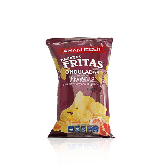 Amanhecer Batatas Onduladas Presunto 170 gr