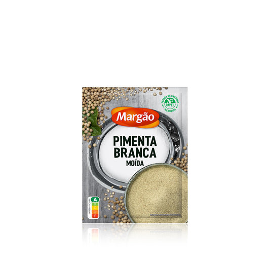 Margão Pimenta Branca Moída Saqueta 35 gr