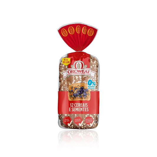 Bimbo Oroweat Pão 12 Cereais e Sementes 550 gr