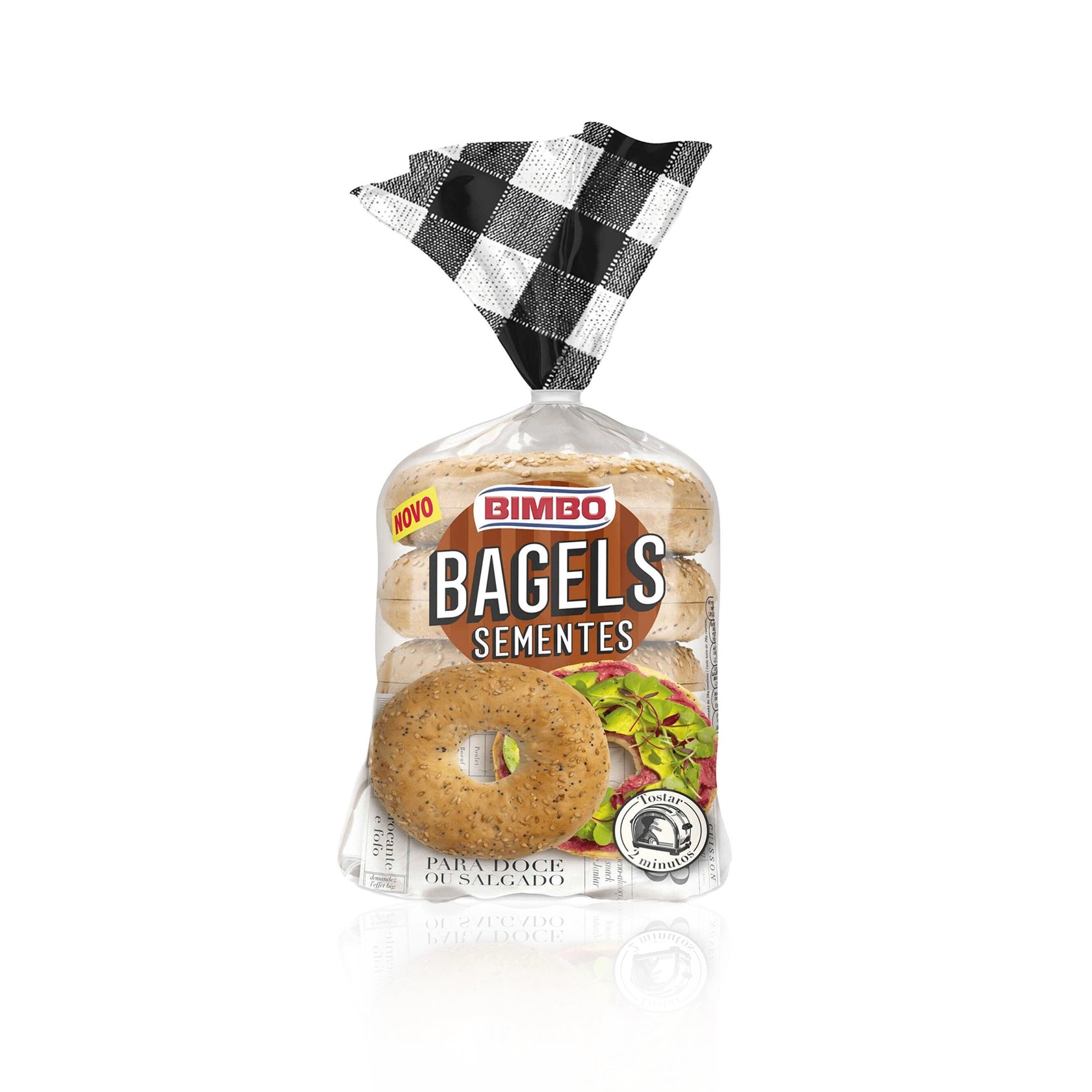 Bimbo Bagels con Semillas 4 unidades 300 gr