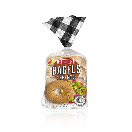 Bimbo Bagels com Sementes 4 un 300 gr