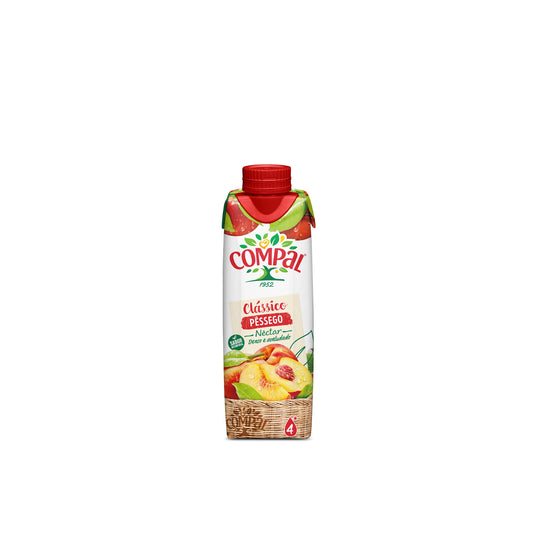 Compal Tetra Clássico Néctar Pêssego 30 cl