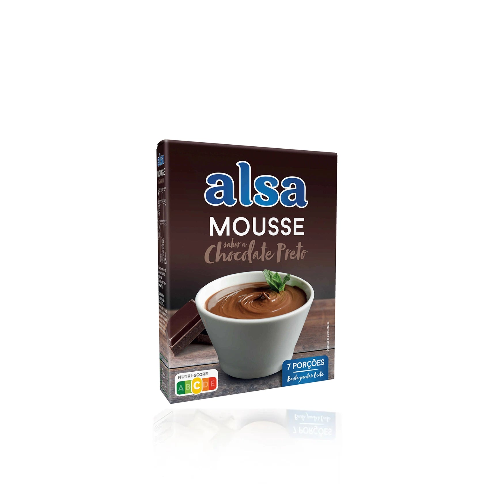 Alsa Mousse de Chocolate Negro 125 gr