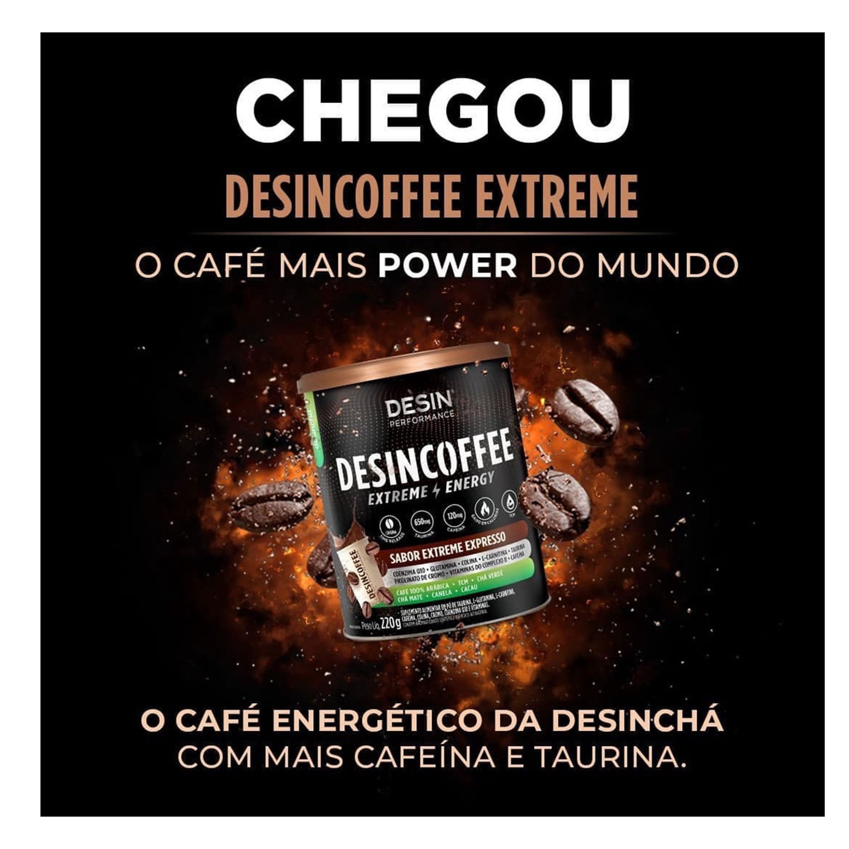 Café Desincoffee Extremo Sabor Espresso 220 gr