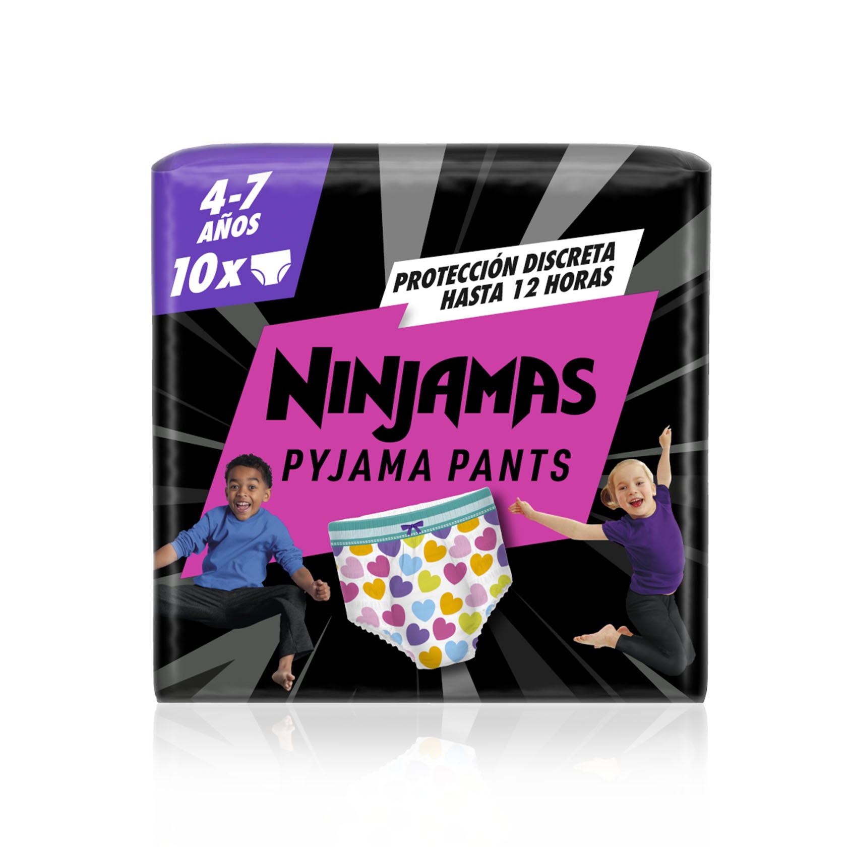 Dodot Ninjamas Coração T7 (17-30 kg) 10 un