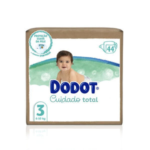 Dodot Cuidado Total Fraldas T3 6-10 kg 44 un