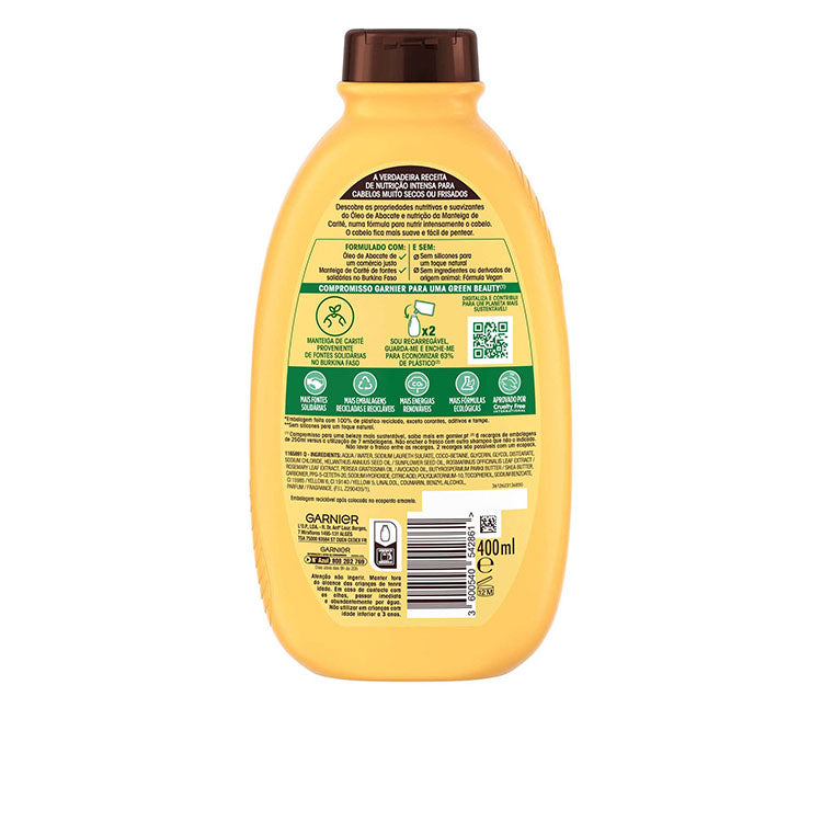 Garnier Ultra Suave Champô Abacate 250 ml