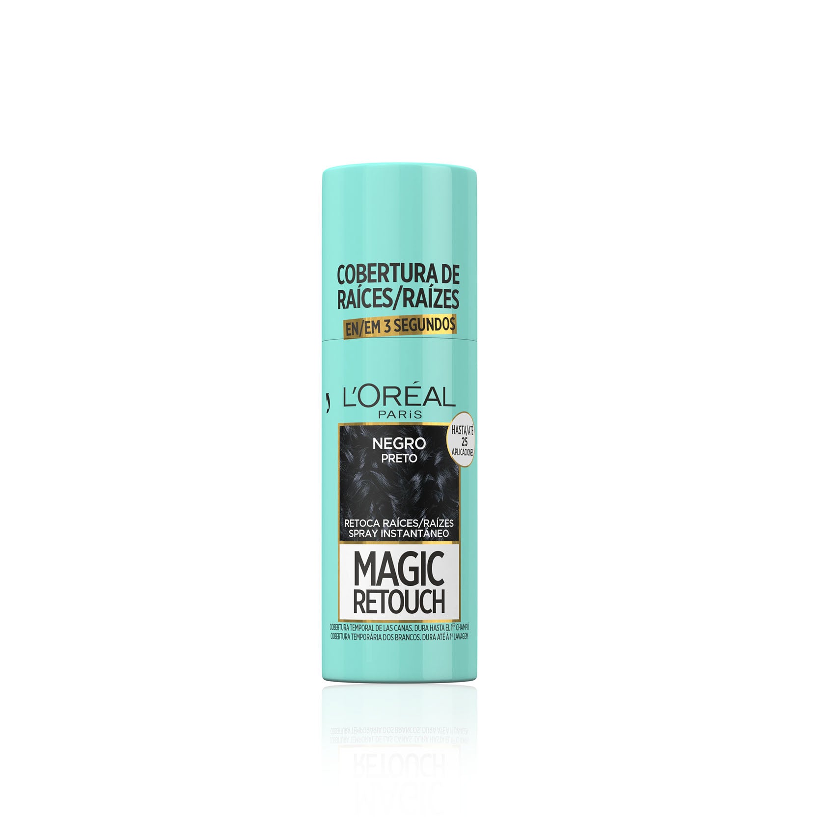 L'Oréal Magic Retouch Nº 1 Preto 75 ml