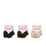 eupoupo Scrunchies para Cabelo em Tecido 2 un — embalagem